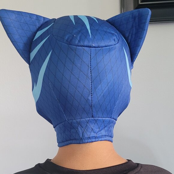 Kid PJ MAX Mask Dress-Up Cat Boy Costume Parties Fun and Comfortable Blue strips - Picture 4 of 11
